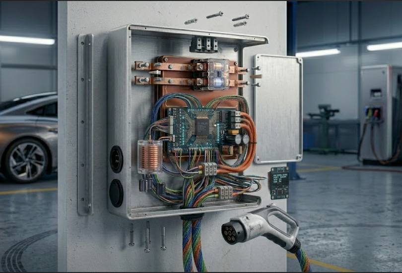 EV charging and power distribution hardware
